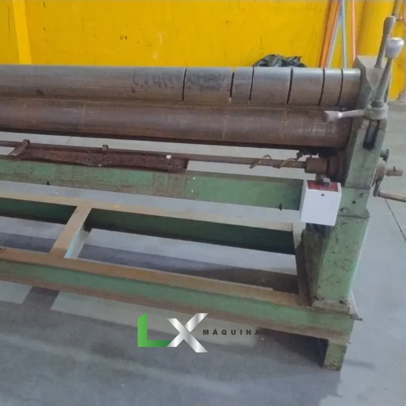 CALANDRA MANUAL MASE DE 3 ROLOS 2000 MM X N°12 (2)