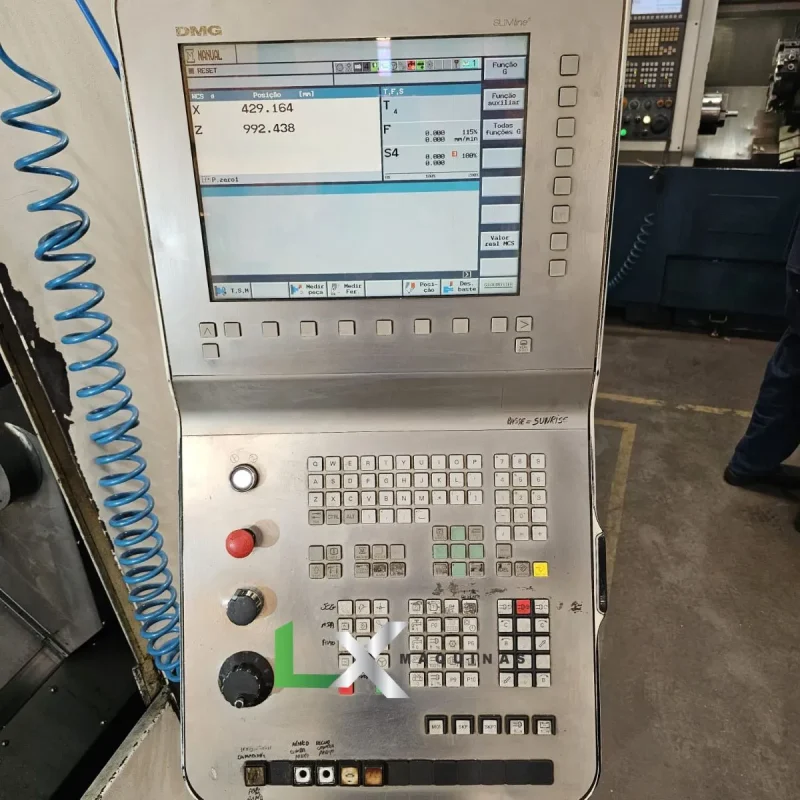 CENTRO DE TORNEAMENTO DMG CTX510 ECO - ANO 2010 - FERRAMENTA ACIONADA (5)