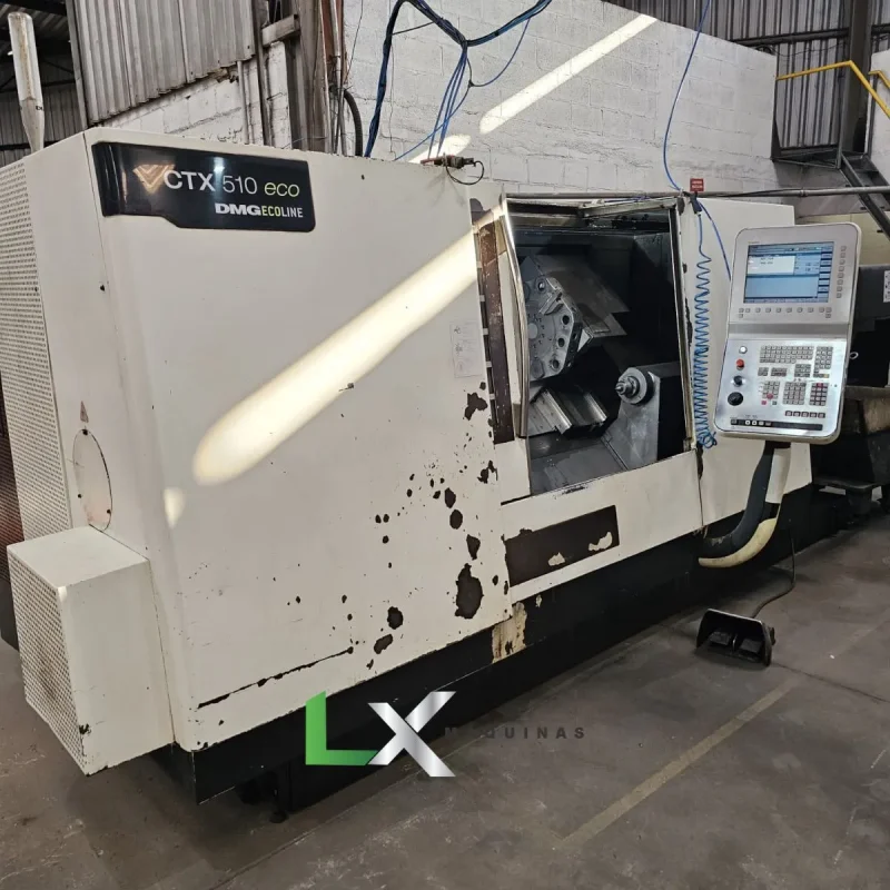 CENTRO DE TORNEAMENTO DMG CTX510 ECO - ANO 2010 - FERRAMENTA ACIONADA (9)