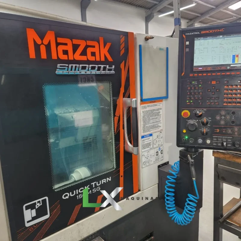 CENTRO DE TORNEAMENTO MAZAK QT150M SG - 2020 - FERRAMENTA ACIONADA (8)