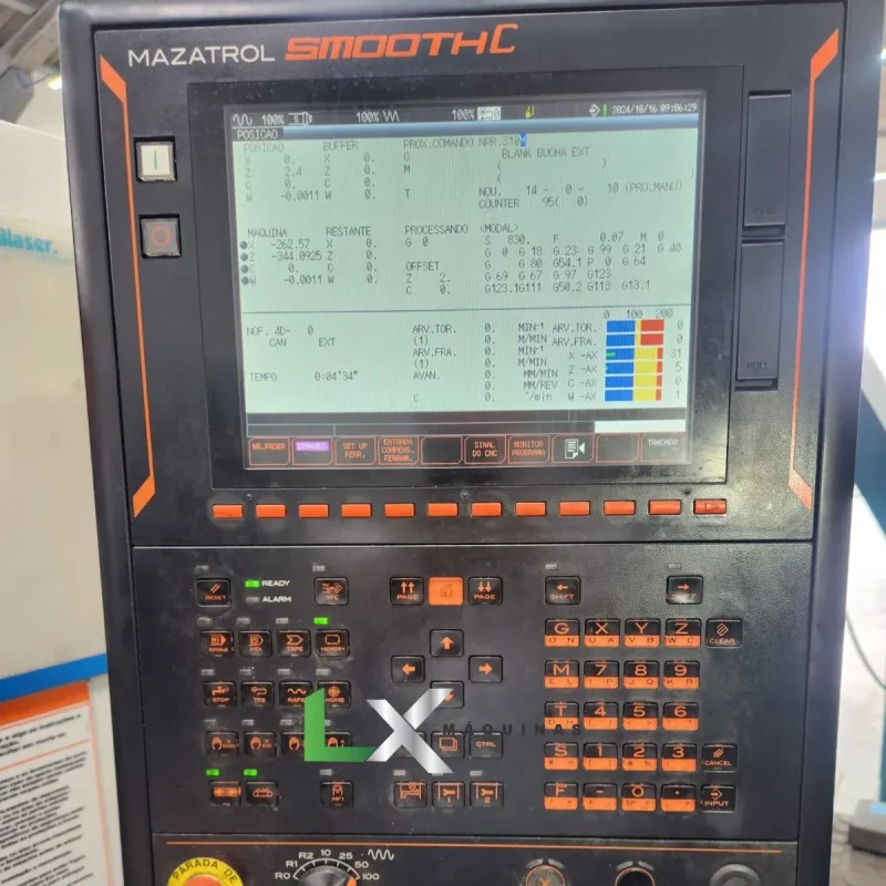 CENTRO DE TORNEAMENTO MAZAK QT150M SG - 2020 - FERRAMENTA ACIONADA (9)