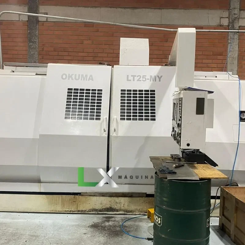 CENTRO DE TORNEAMENTO OKUMA LT25MY - SUB SPINDLE DUPLA TORRE (1)