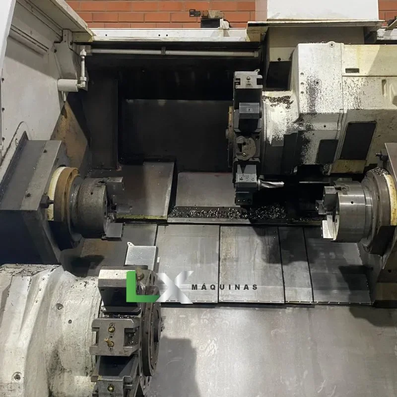 CENTRO DE TORNEAMENTO OKUMA LT25MY - SUB SPINDLE DUPLA TORRE (6)