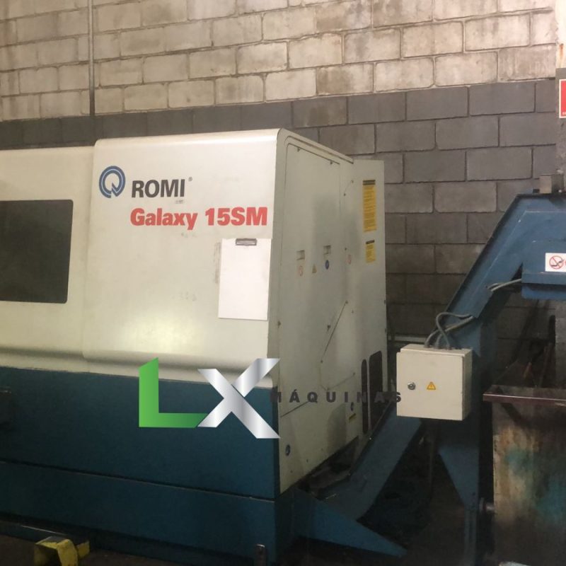 CENTRO DE TORNEAMENTO ROMI GALAXY 15 SM - FANUC (1)