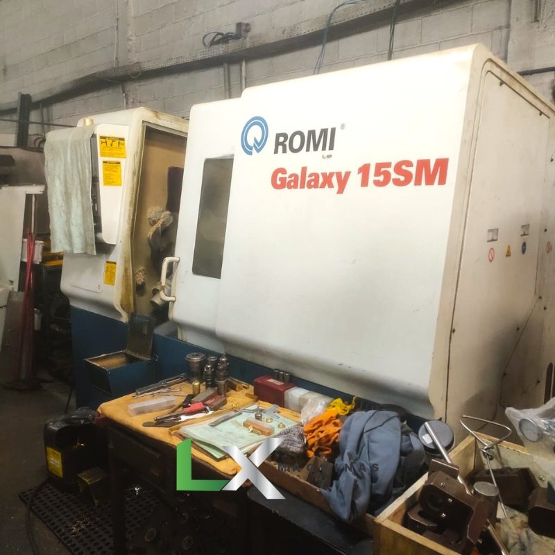CENTRO DE TORNEAMENTO ROMI GALAXY 15 SM - FANUC (3)