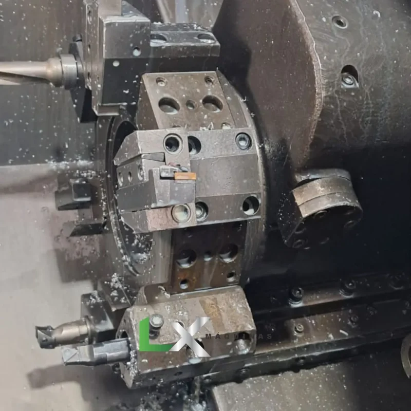 CENTRO DE TORNEAMENTO ROMI GL 240 – COM TRANSPORTADOR DE CAVACOS (2)