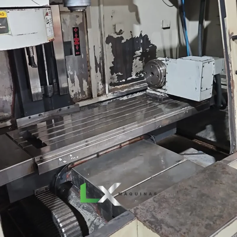 CENTRO DE USINAGEM DIPLOMAT 50100 COM 4 EIXO - 1000 X 453 X 600 MM - ANO 2020 (7)
