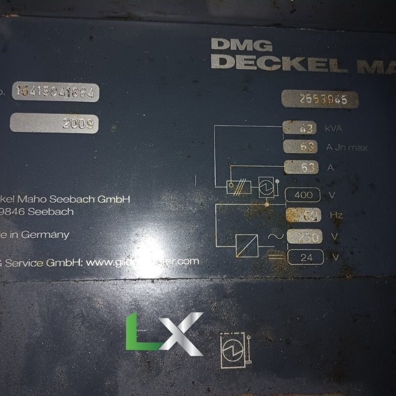 CENTRO DE USINAGEM DMG DMU 835V HEINDENHAIN - ANO 2009 (3)