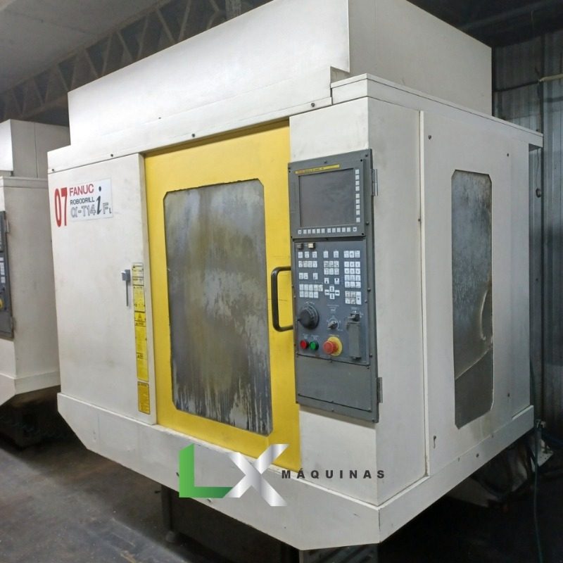 CENTRO DE USINAGEM FANUC ROBODRILL ALPHA T14i-EL - ANO 2007 (2)