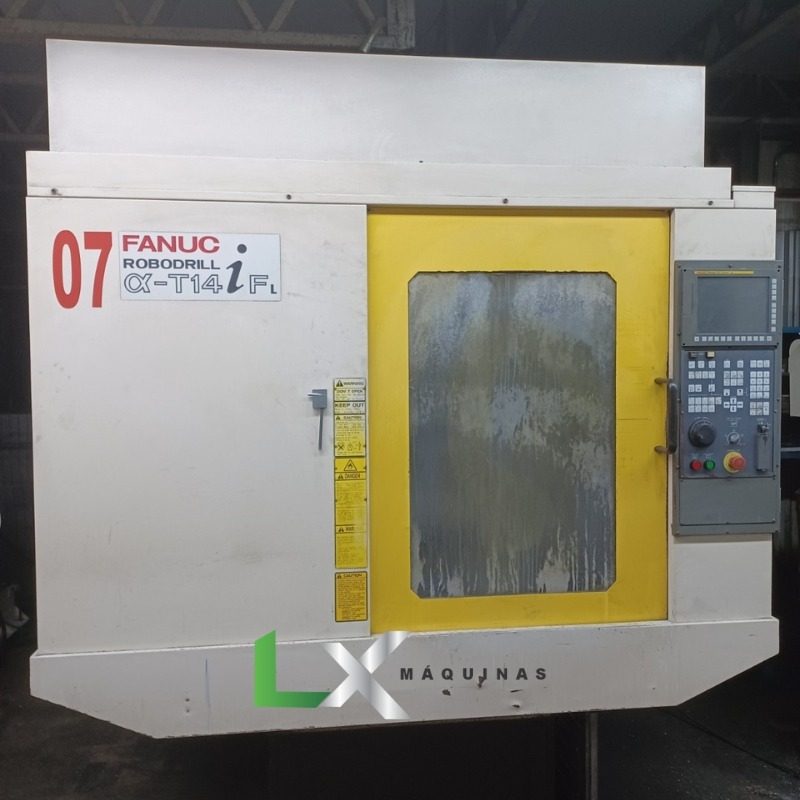 CENTRO DE USINAGEM FANUC ROBODRILL ALPHA T14i-EL - ANO 2007 (3)