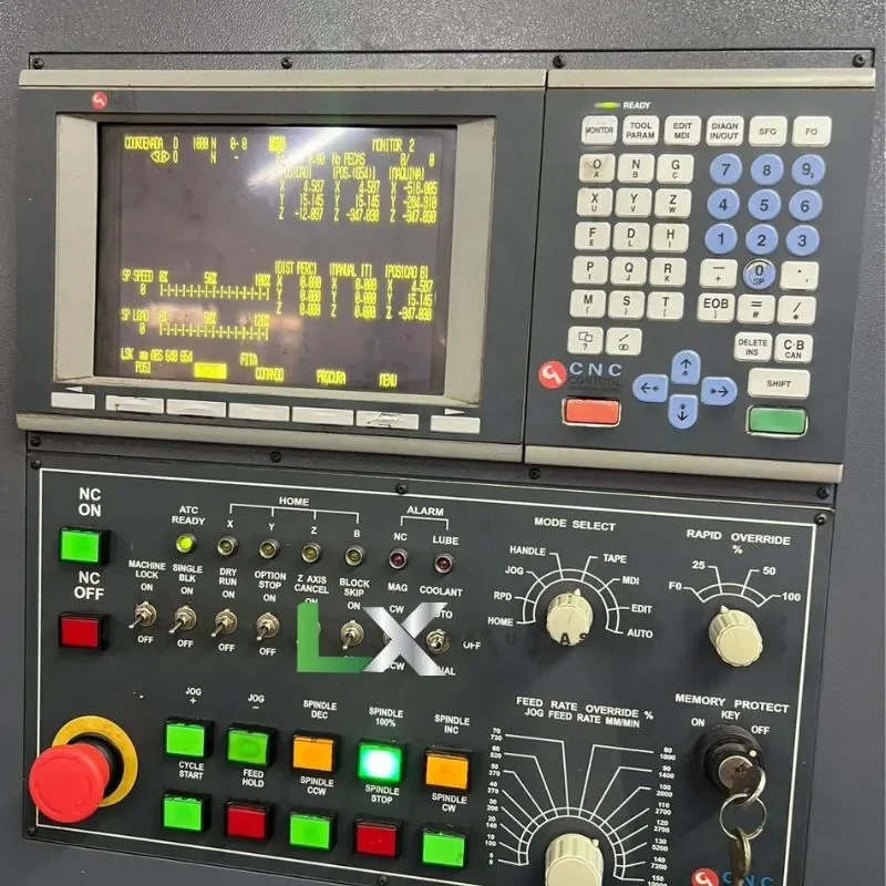 CENTRO DE USINAGEM FEELER FV1000S ano 2000 REVISADO GUIAS E ROLAMENTOS (1)