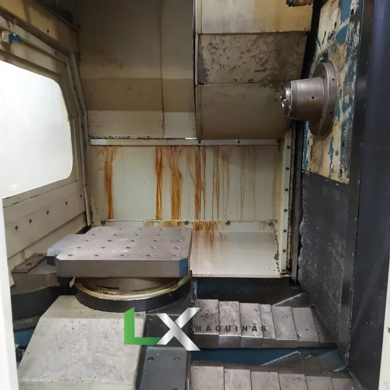 CENTRO DE USINAGEM HORIZONTAL DUPLO PALLET ROMI POLARIS H400 - MACH10 (5)