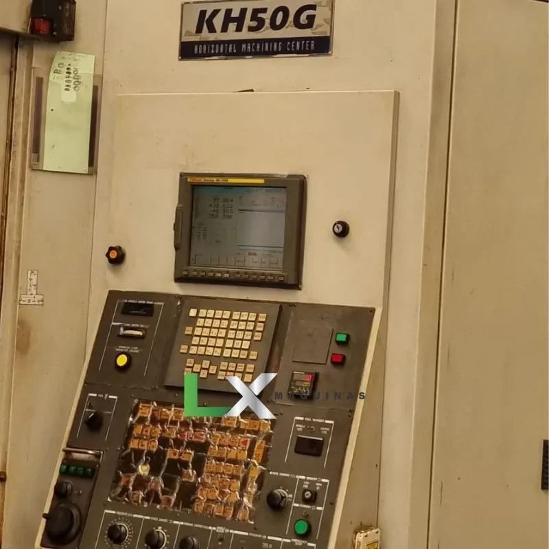 CENTRO DE USINAGEM HORIZONTAL HYUNDAI KH50G - FANUC - 2005 (9)