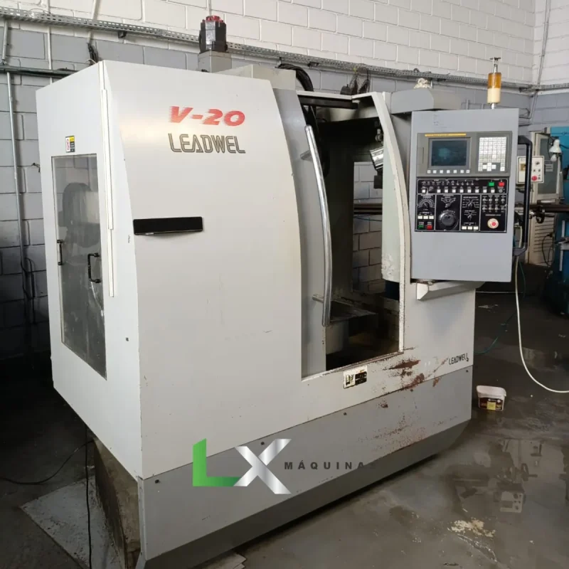 CENTRO DE USINAGEM LEADWELL L20 - FANUC - GUIAS LINEARES - 2010 (3)