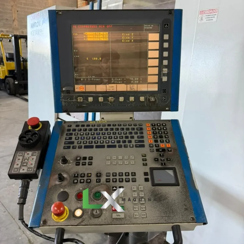 CENTRO DE USINAGEM MIKRON VCE1400 - 1400 X 650 X 675MM - ANO 2003 (3)