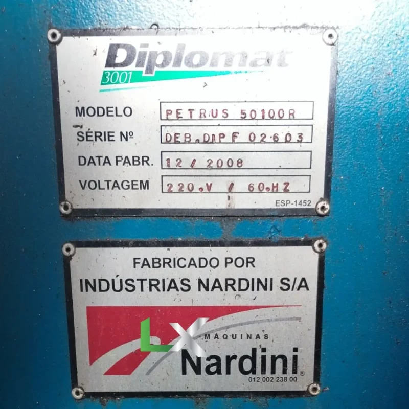 CENTRO DE USINAGEM NARDINI PETRUS 50100R - FAGOR - ANO 2008 (1)