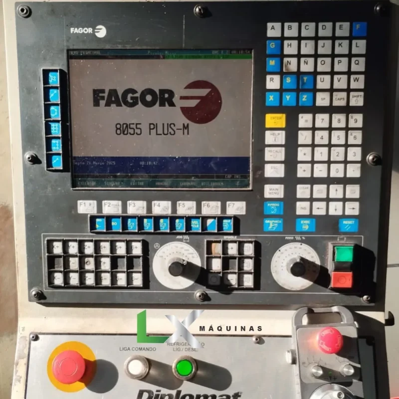 CENTRO DE USINAGEM NARDINI PETRUS 50100R - FAGOR - ANO 2008 (4)