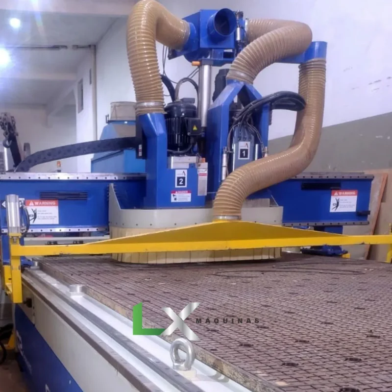 CENTRO DE USINAGEM PARA MADEIRA CNC NESTING - GIBEN- GENESIS 612 - ANO 2020 (1)