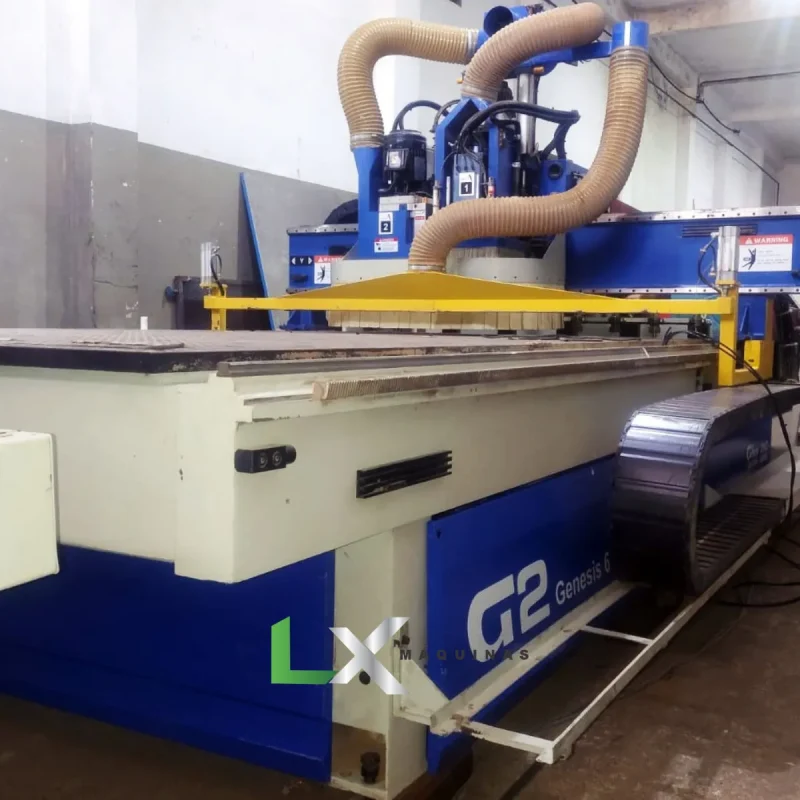 CENTRO DE USINAGEM PARA MADEIRA CNC NESTING - GIBEN- GENESIS 612 - ANO 2020 (2)