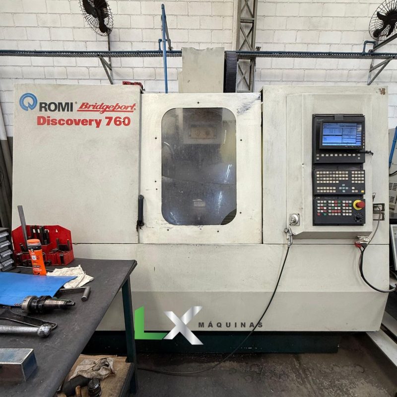 CENTRO DE USINAGEM ROMI BRIDGEPORT D760 – SIEMENS – ANO 2001 (13)
