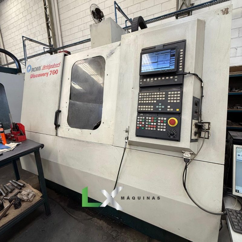 CENTRO DE USINAGEM ROMI BRIDGEPORT D760 – SIEMENS – ANO 2001 (9)