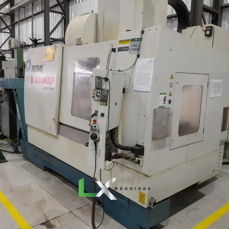 CENTRO DE USINAGEM ROMI D1000 AP ANO 2013 - COM 4 EIXO (3)