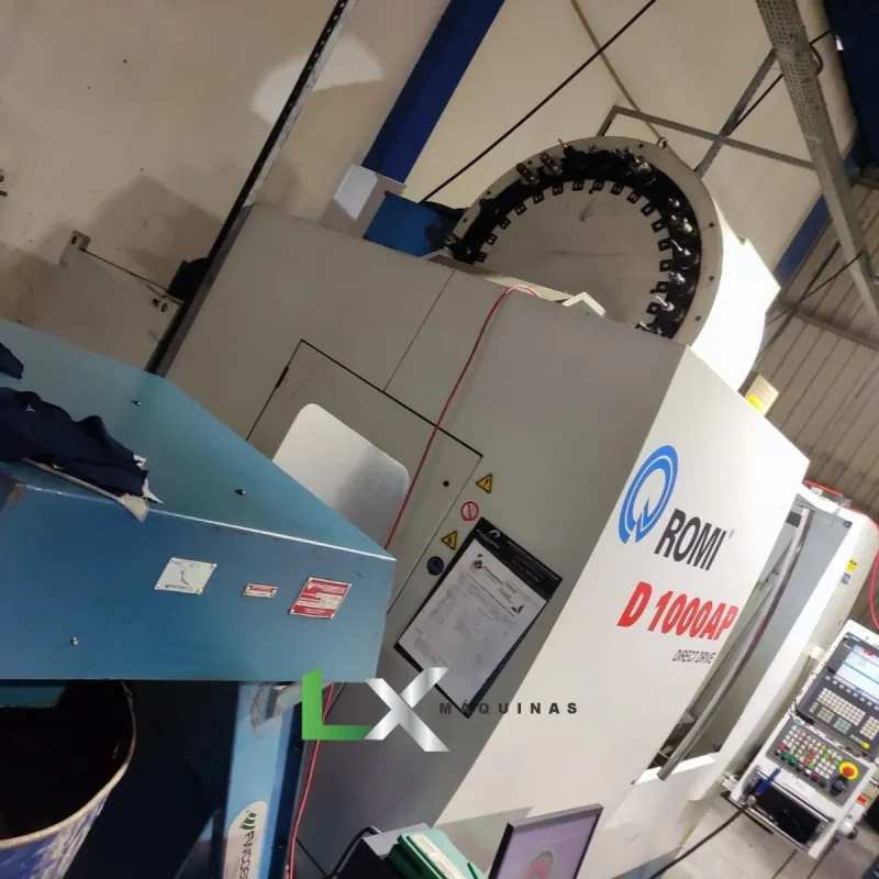 CENTRO DE USINAGEM ROMI D1250 - 15.000 RPM DIRECT DRIVE - ANO 2012 (2)
