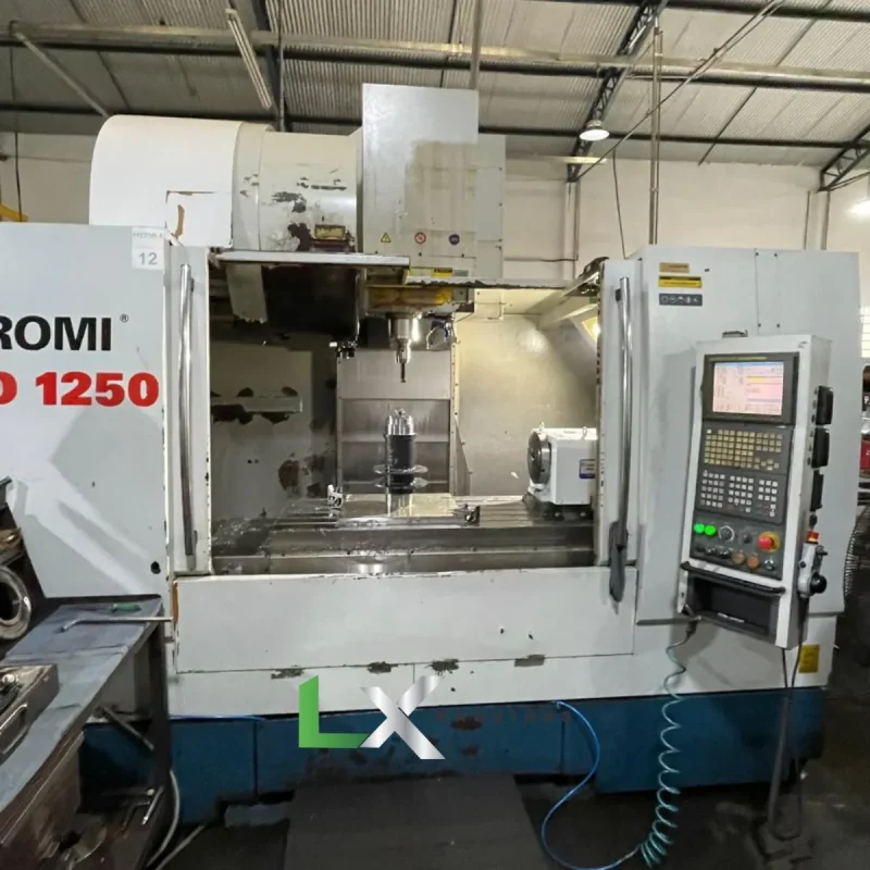 CENTRO DE USINAGEM ROMI D1250 COM 4 EIXO FANUC - 2009 (2)