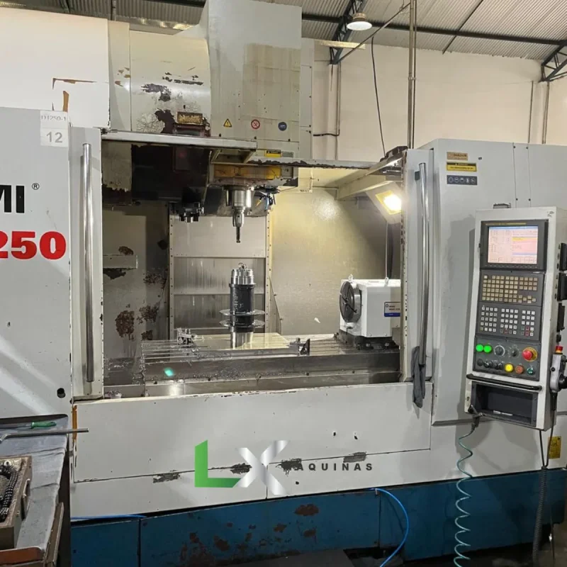 CENTRO DE USINAGEM ROMI D1250 COM 4 EIXO FANUC - 2009 (5)