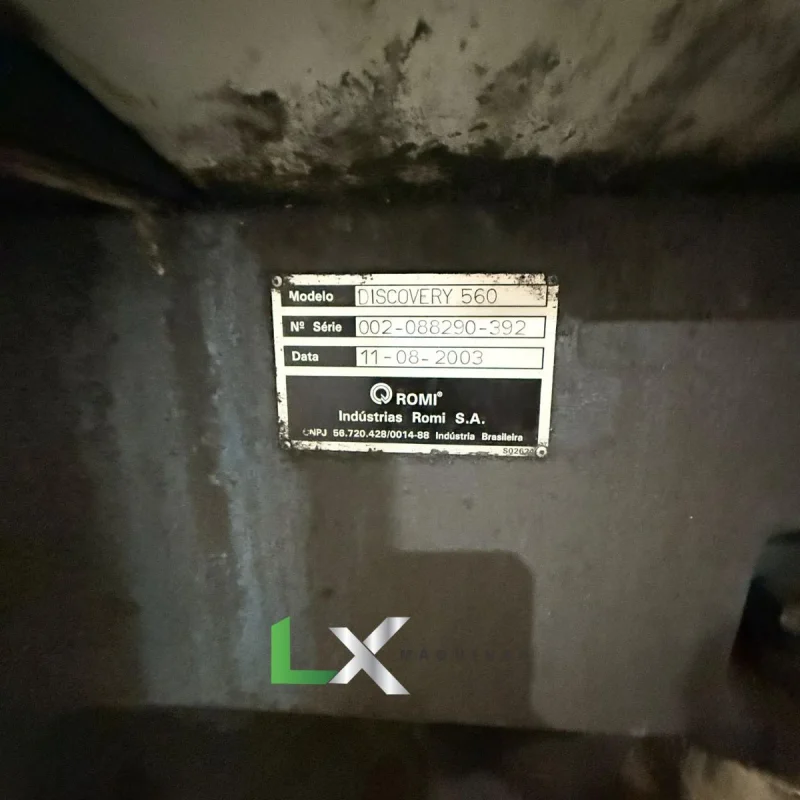 CENTRO DE USINAGEM ROMI D560 – SIEMENS – ANO 2003 (5)