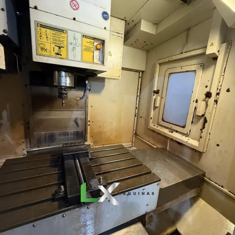 CENTRO DE USINAGEM ROMI D600 ANO 2013 - FANUC - 6 MIL HRS DE USO (5)