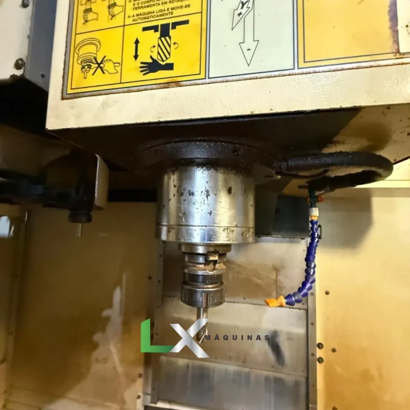 CENTRO DE USINAGEM ROMI D600 ANO 2013 - FANUC - 6 MIL HRS DE USO (6)