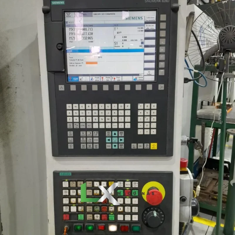 CENTRO DE USINAGEM ROMI D600 ANO 2013 - FANUC - 6 MIL HRS DE USO (8)