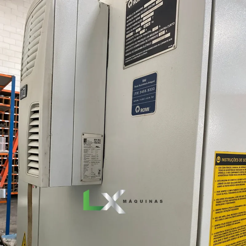 CENTRO DE USINAGEM ROMI D600 - FANUC - 2013 (10)
