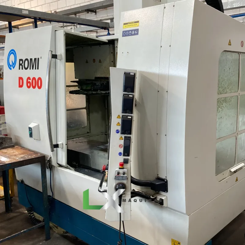 CENTRO DE USINAGEM ROMI D600 - FANUC - 2013 (2)