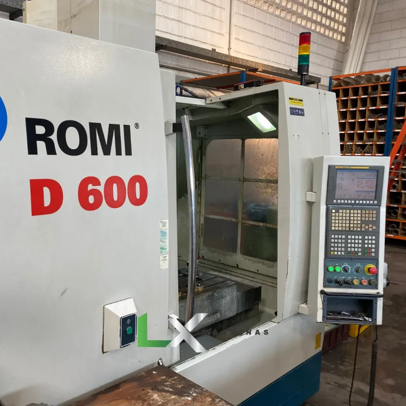 CENTRO DE USINAGEM ROMI D600 - FANUC - 2013 (8)