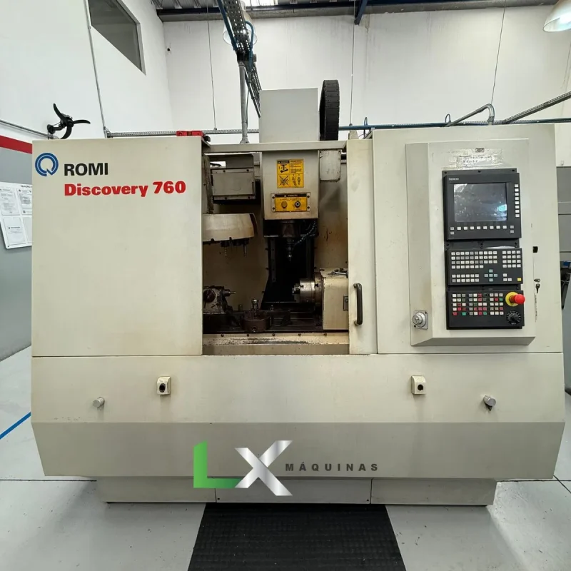 CENTRO DE USINAGEM ROMI D760 SIEMENS – ANO 2003 - COM 4º EIXO (15)