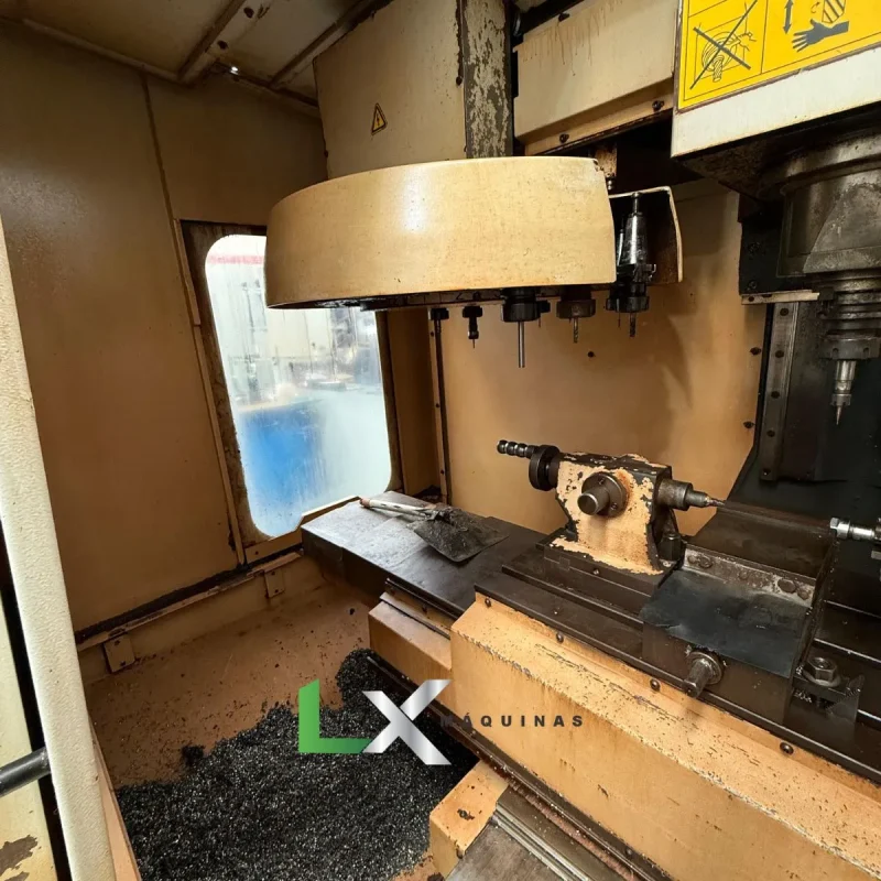 CENTRO DE USINAGEM ROMI D760 SIEMENS – ANO 2007 - COM 4º EIXO (14)