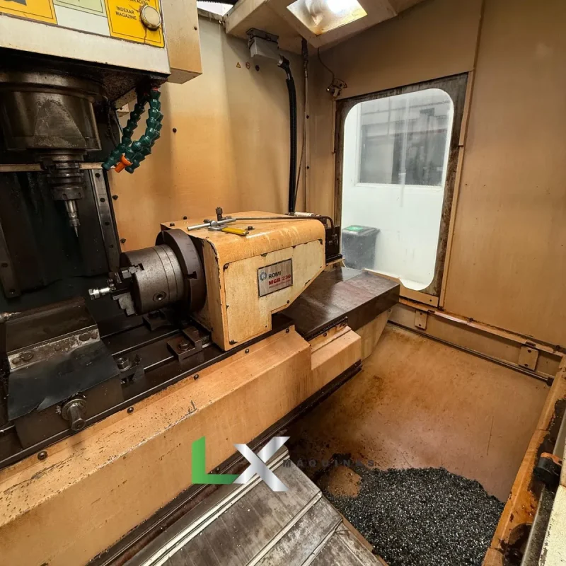 CENTRO DE USINAGEM ROMI D760 SIEMENS – ANO 2007 - COM 4º EIXO (5)