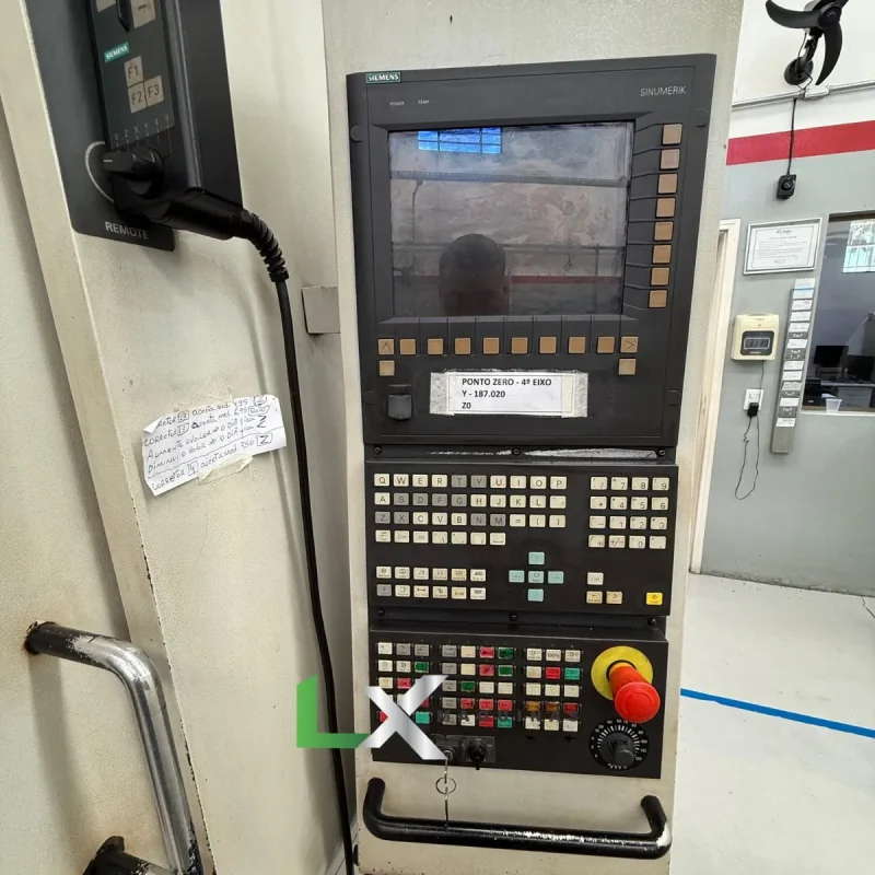 CENTRO DE USINAGEM ROMI D760 SIEMENS – ANO 2007 - COM 4º EIXO (9)