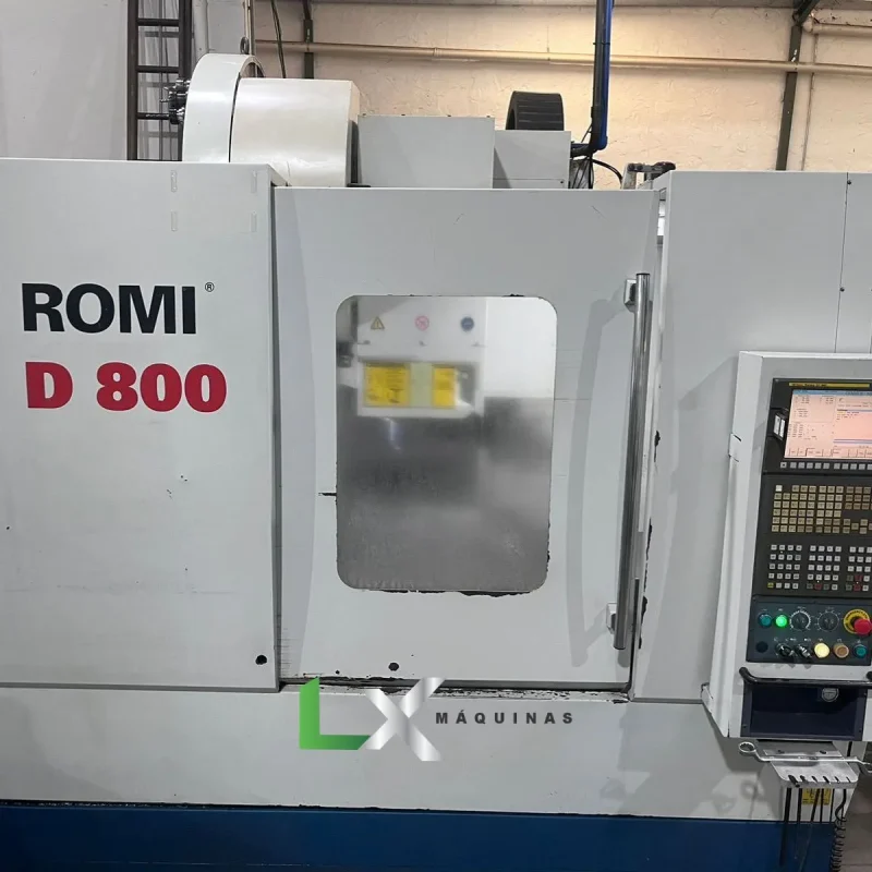 CENTRO DE USINAGEM ROMI D800 - FANUC - ANO 2009 (7)