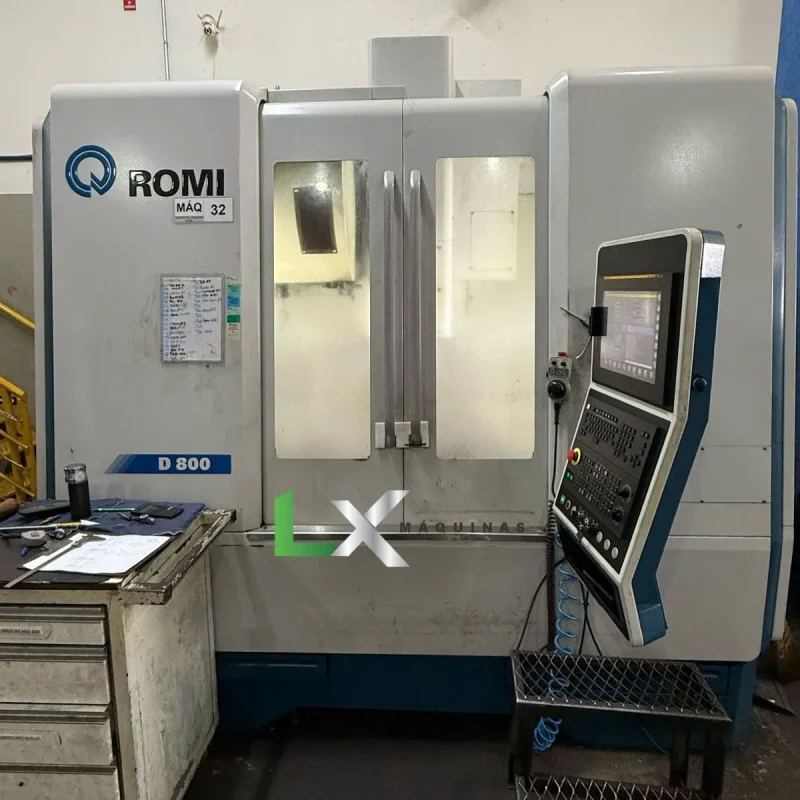 CENTRO DE USINAGEM ROMI D800 - FANUC - ANO 2022 (10)