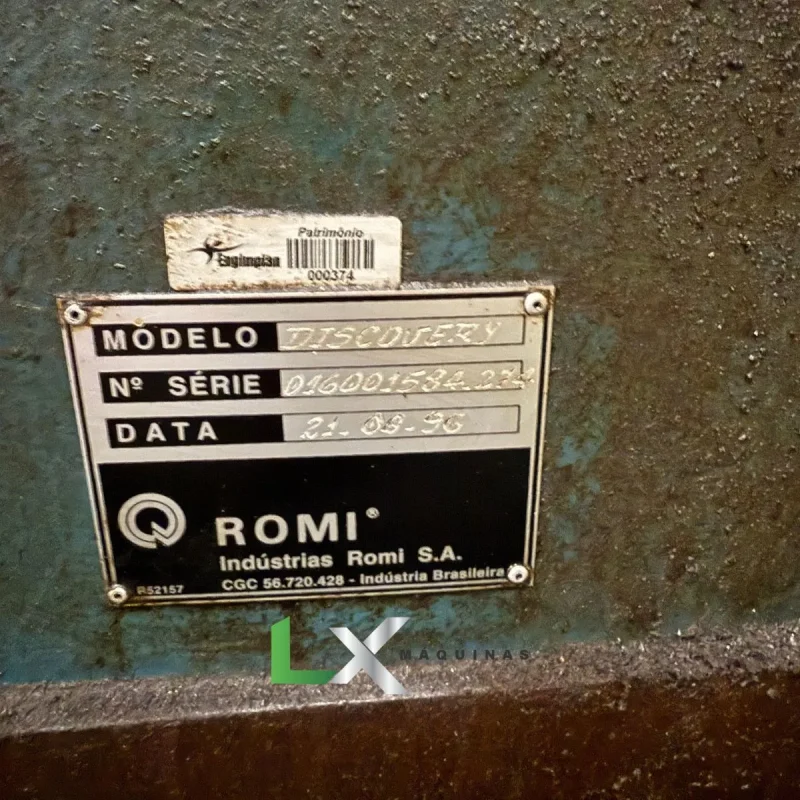 CENTRO DE USINAGEM ROMI DISCOVERY 308 – MACH 8 - MUITO CONSERVADA (10)