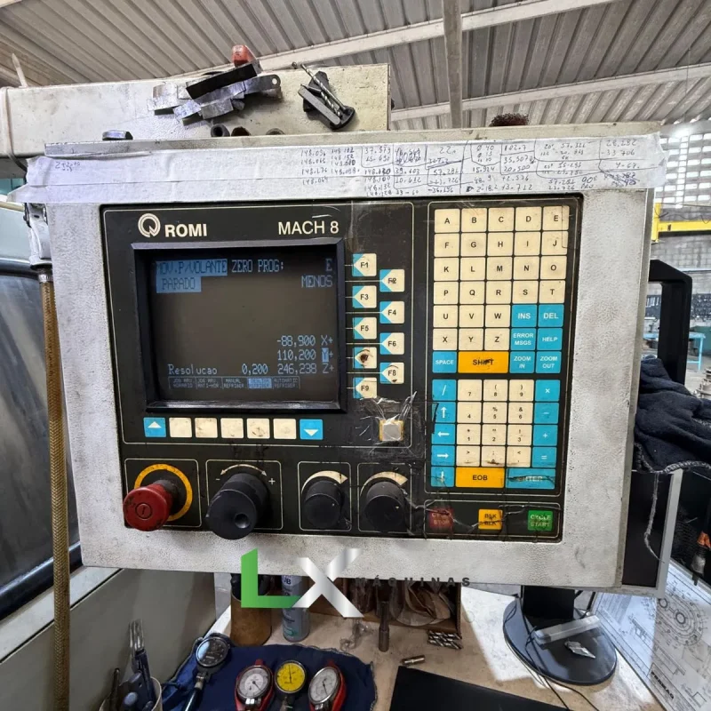 CENTRO DE USINAGEM ROMI DISCOVERY 308 – MACH 8 - MUITO CONSERVADA (2)