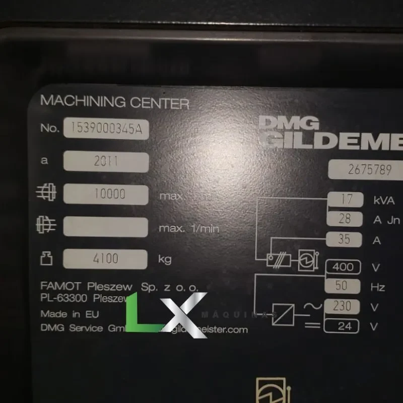 CENTRO DE USINAGEM VERTICAL DMG - DMC1035 - 2011 (13)