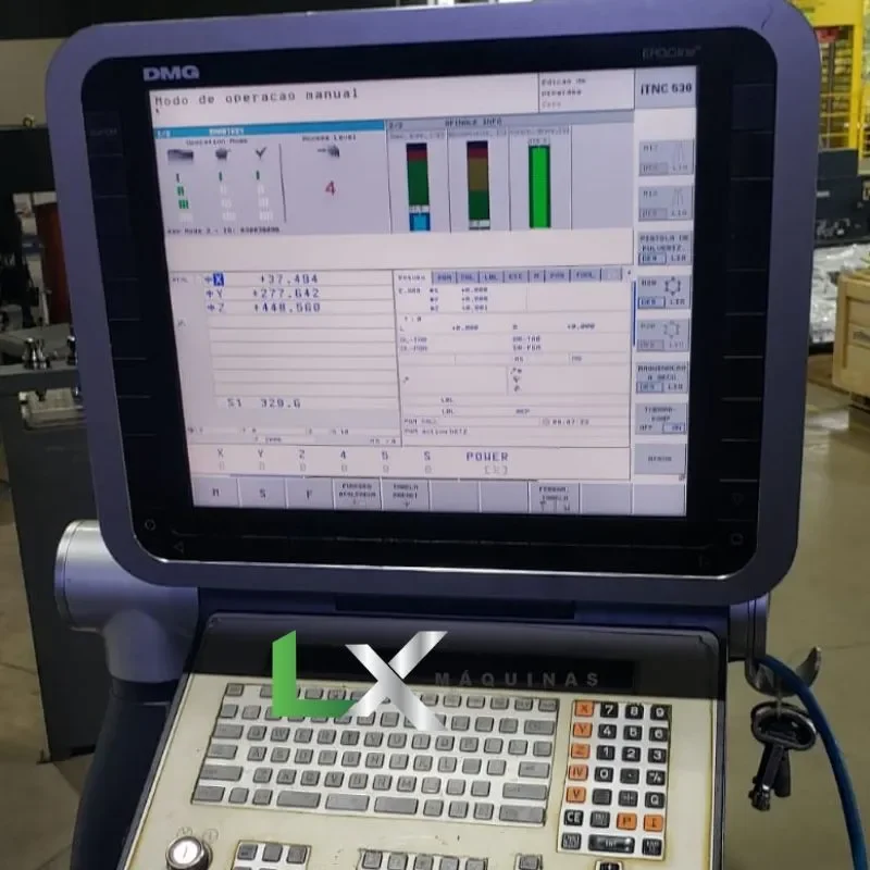 CENTRO DE USINAGEM VERTICAL DMG DMF180 - 1800X700X650MM - 2012 (12)