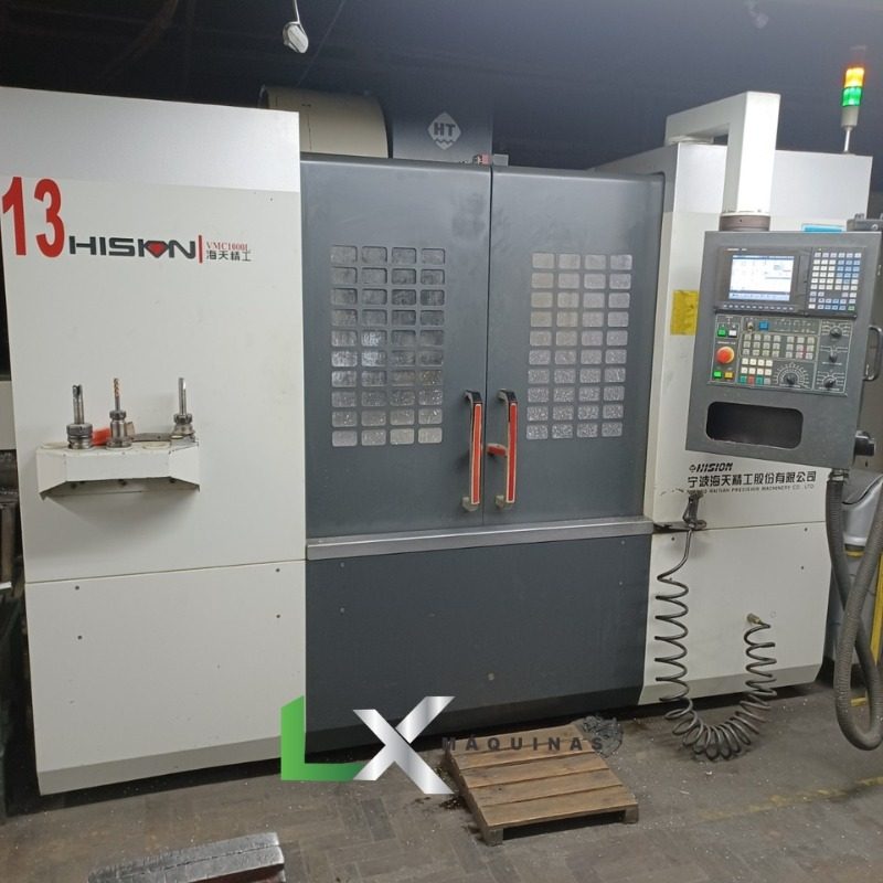 CENTRO DE USINAGEM VERTICAL HISION VMC1000L - ANO 2015 (2)