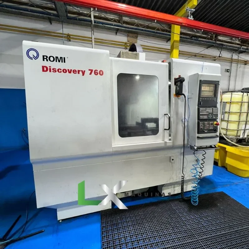 CENTRO DE USINAGEM VERTICAL ROMI D760 - SIEMENS - 2006 (5)