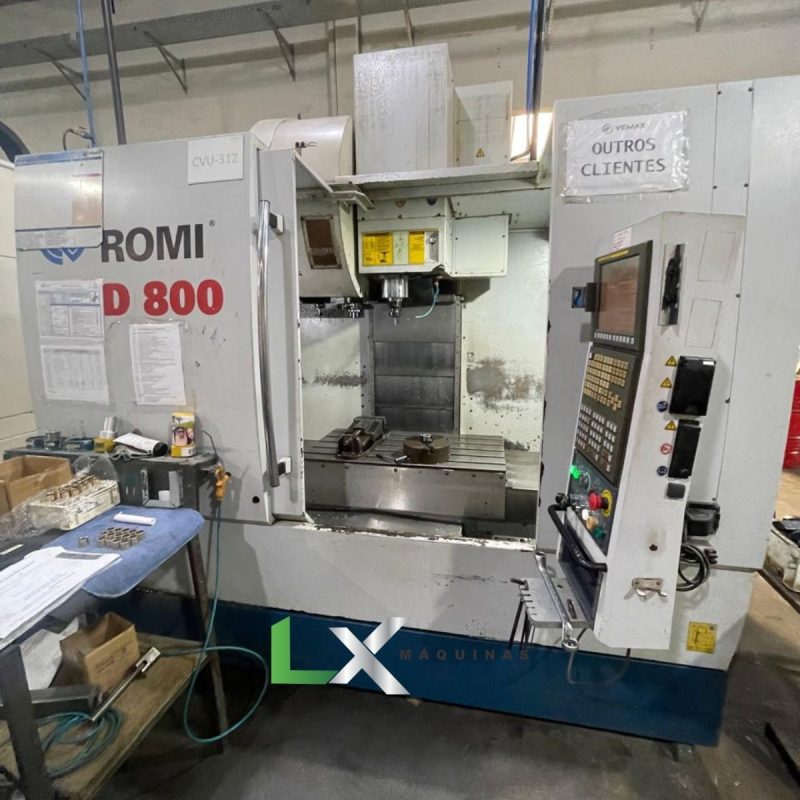 CENTRO DE USINAGEM VERTICAL ROMI D800 - FANUC - ANO 2009 (1)_11zon