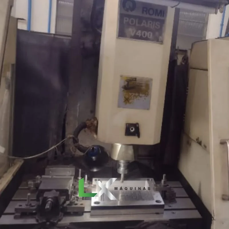 CENTRO DE USINAGEM VERTICAL ROMI POLARIS V400 - MACH6 - 1994 (4)